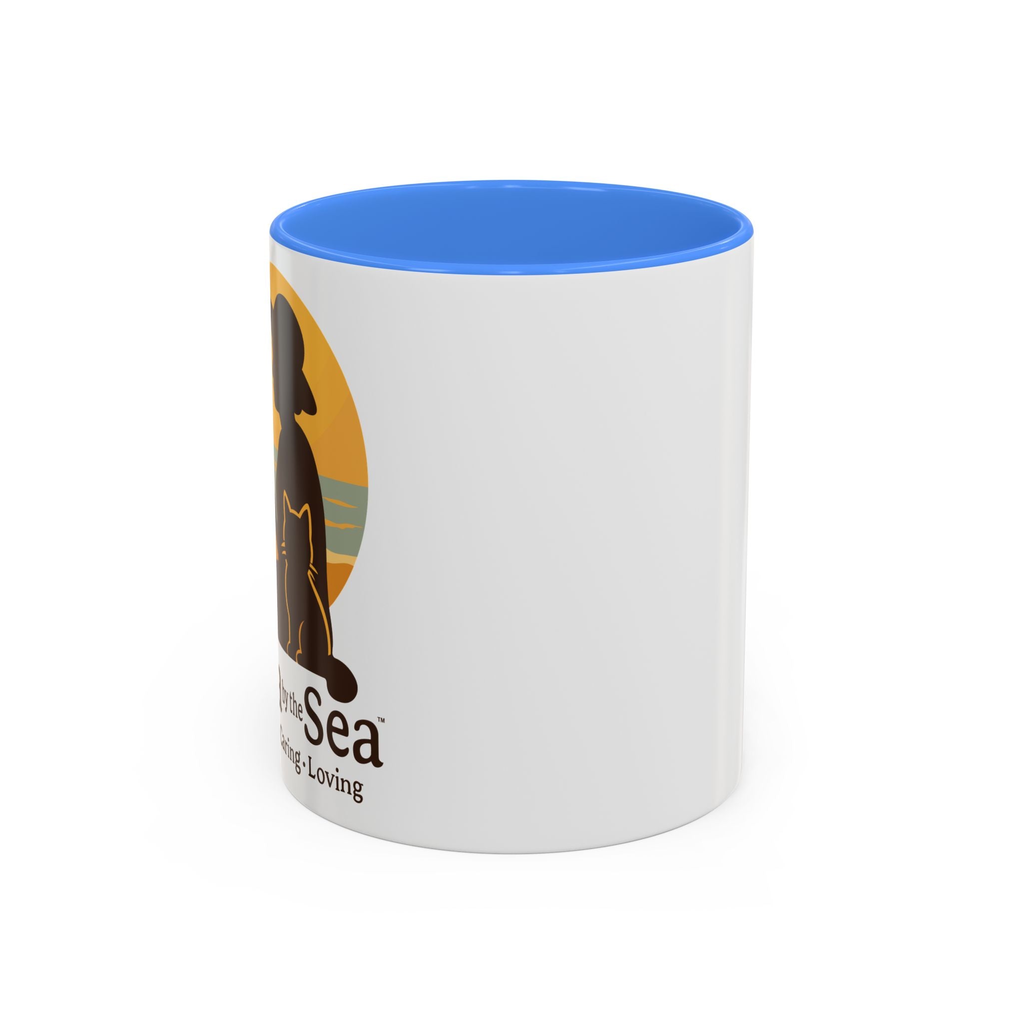 Nana by the Sea mug | Two-Tone Accent Ceramic Mug